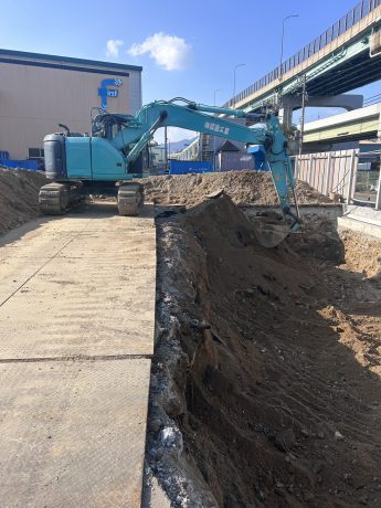 インタンク新設工事　進捗状況