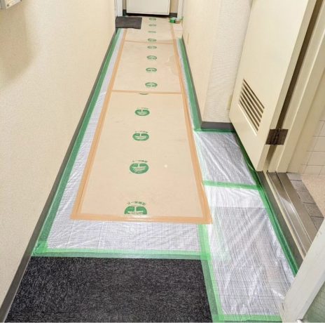 神戸オフィスビル改修工事中