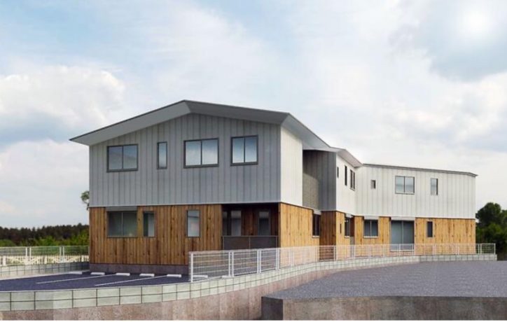 デザイナーズアパート！まもなく完成☆