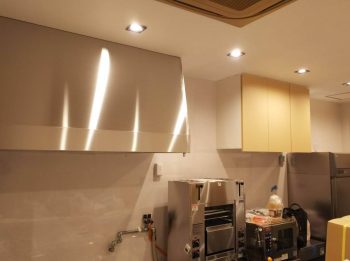 明石 神戸 加古川 店舗改装 リニューアル キッチン 業務用 レンジフード