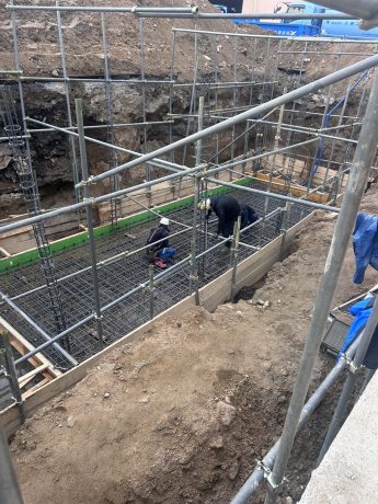 インタンク新設工事　進捗状況