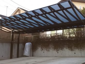 神戸 明石 加古川 外構工事 エクステリア カーポート